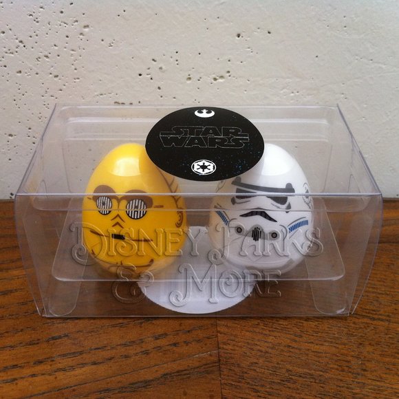 2018 Disney Parks Star Wars C-3PO and Stormtrooper Character Eggs - Picture 2 of 8